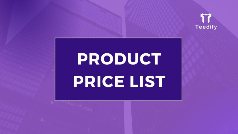Price list